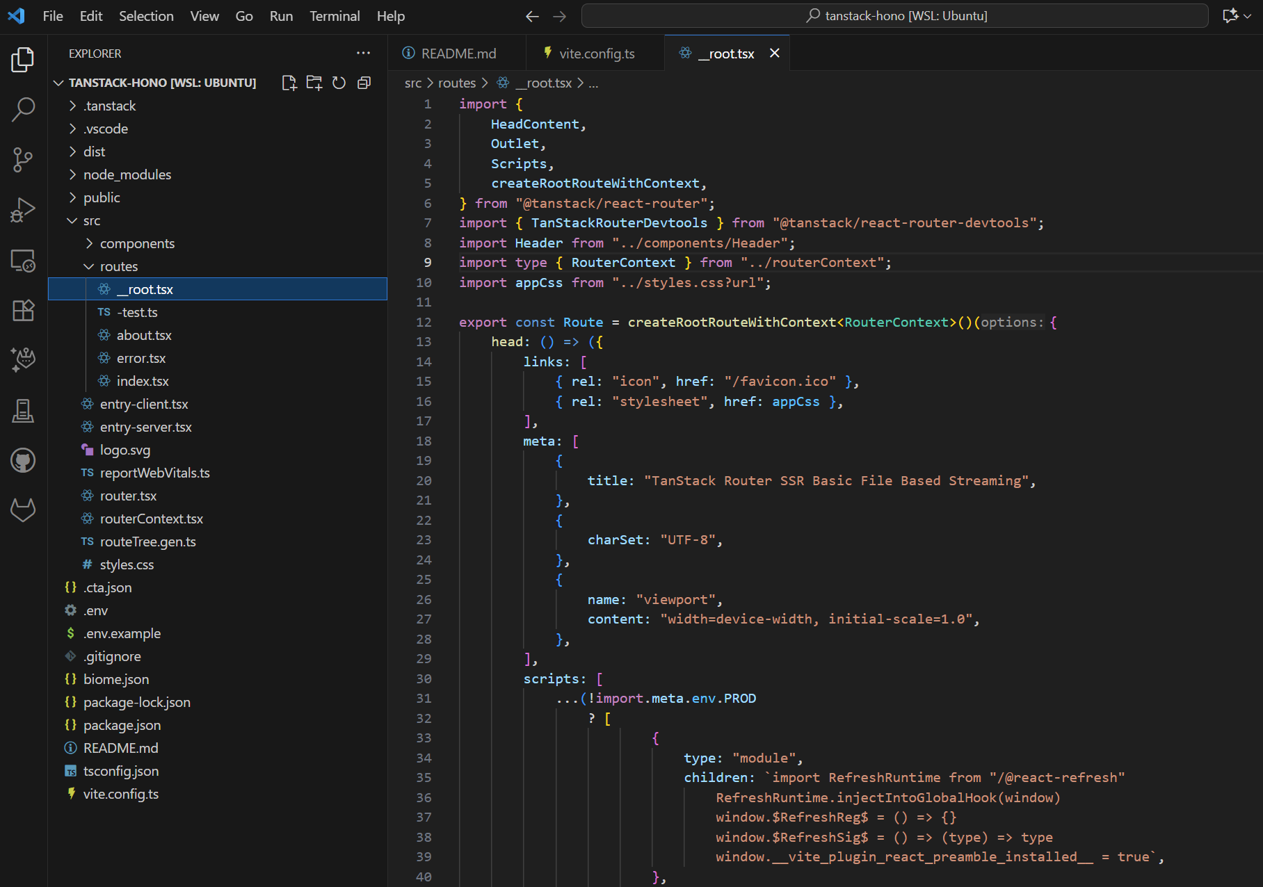 TanStack Hono - A SSR Monolith with Tanstack Router and Hono thumbnail image